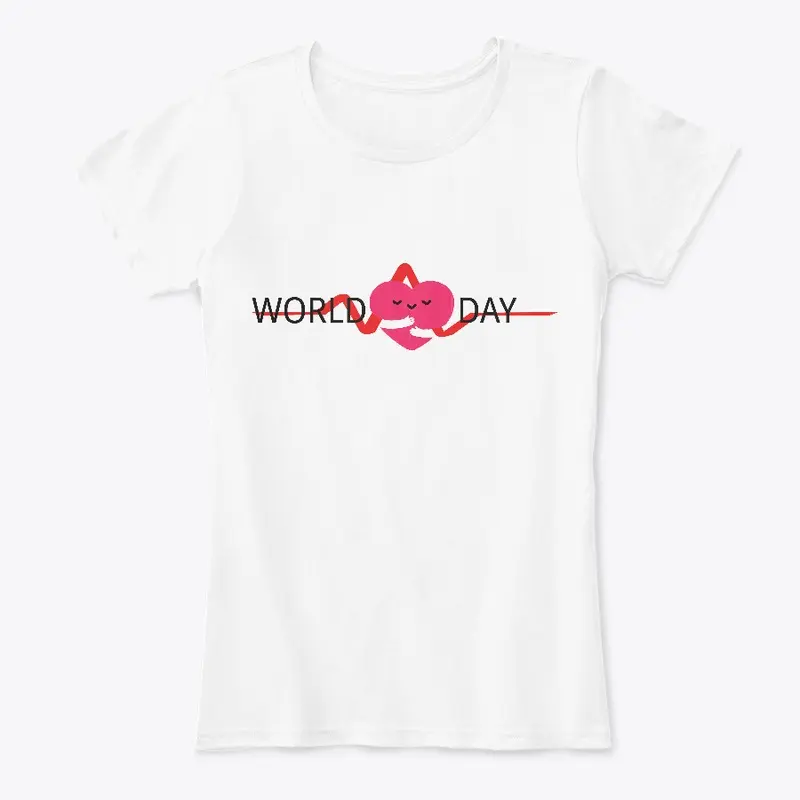 World Heart Day treanding t-shirt